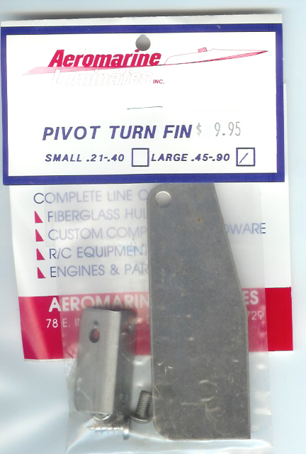 AEROMARINE large st/steel TURN FIN,